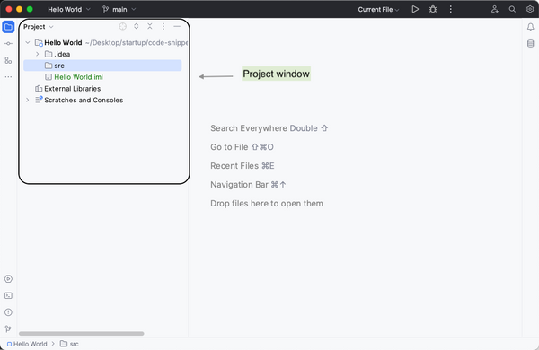 Creating Your First Java Application With IntelliJ IDEA